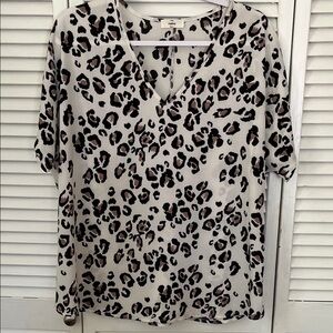 Entro Leopard Print Blouse